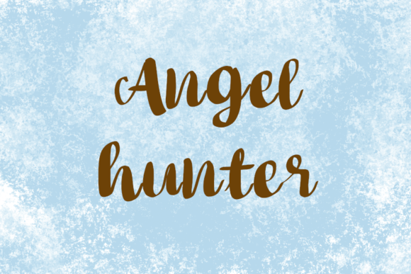 Angel Hunter Script Font: Elevate Your Campaign Visuals