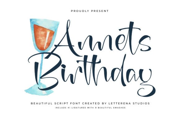 Annets Birthday: The Luxury Script Font for Scroll-Stopping Brand Visuals