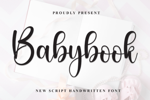 Babybook: A Script Font for Polished Brand Identity