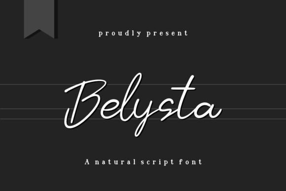 Belysta: The Natural Script Font for Clearer Campaign Visuals
