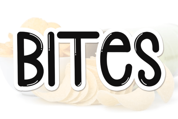 Bites: A Handwritten Script Font for Modern Web Design