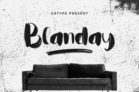 Blanday Typeface: Elevating Campaign Visuals with Handcrafted Charm