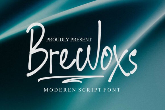 Brewoxs: The Whimsical Script Font for Playful Web Design