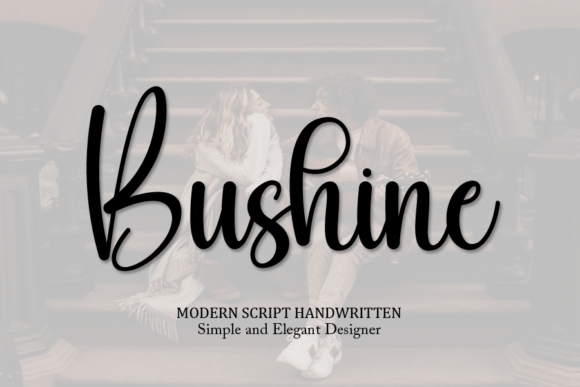 Bushine Typeface Review: A Handwritten Script for Modern Web Design