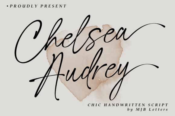 Chelsea Audrey: A Script Font for Elegant Campaign Design