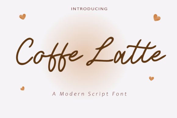 Coffe Latte: A Handwritten Script Font for Editorial Elegance