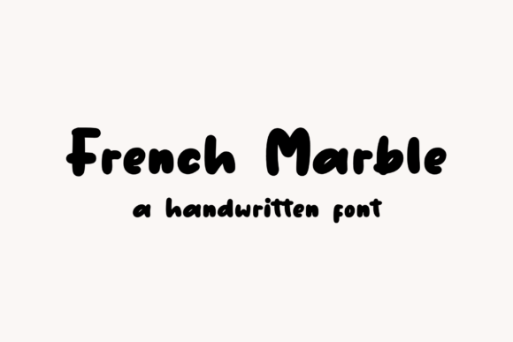 French Marble: The Script Font That Elevates Small Business Branding