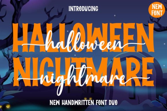 Halloween Nightmare Duo Typeface: A Designer’s Review for Campaign Visuals