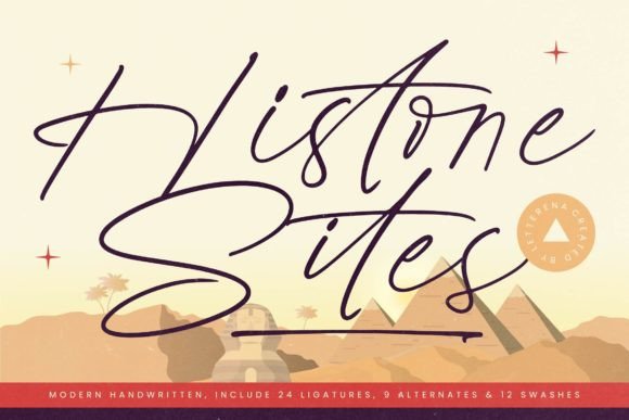 Histone Sites: A Handwritten Script Font for Elegant Web Design