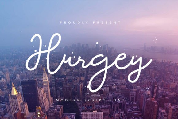 Hurgey Script Font: Elevate Your Brand’s Visual Identity