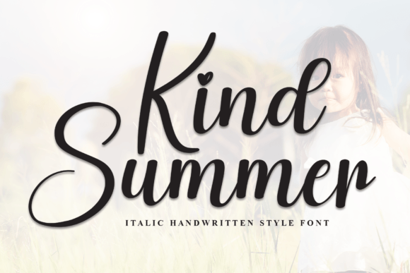 Kind Summer: The Script Font That Elevates Campaign Visuals