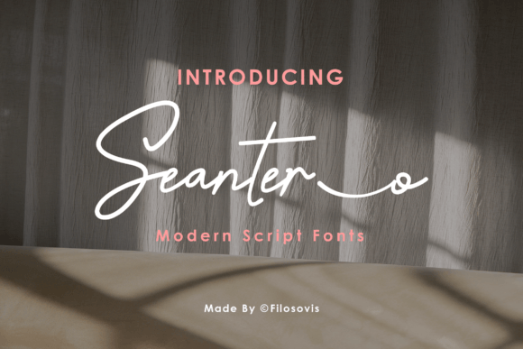 Seantero: A Script Font Review for Campaign Design