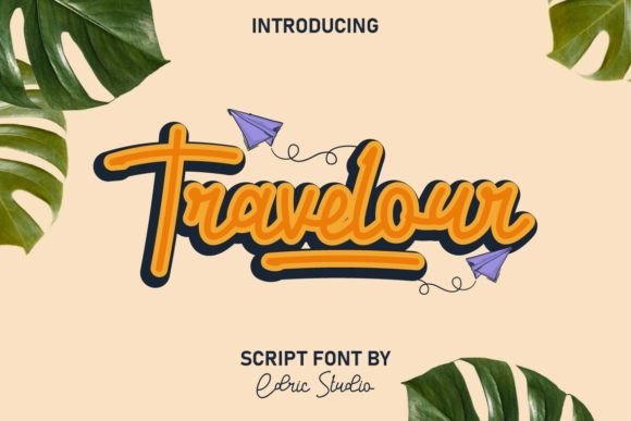 Travelour: The Playful Script Font That Transformed My Brand Identity