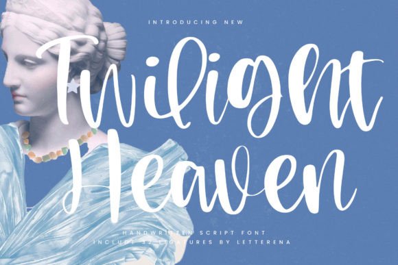 Twilight Heaven: The Perfect Script Font for Handmade Labels and Invitations